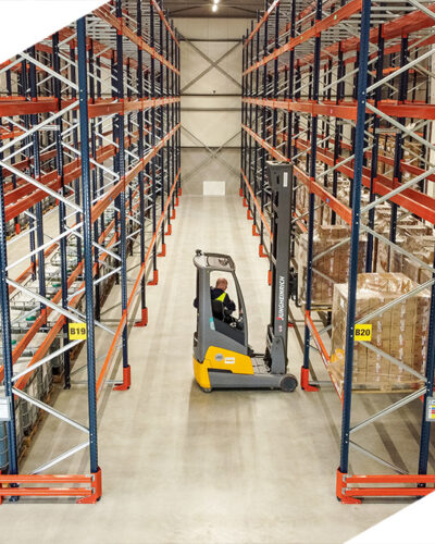 feautured goods and pallet storage